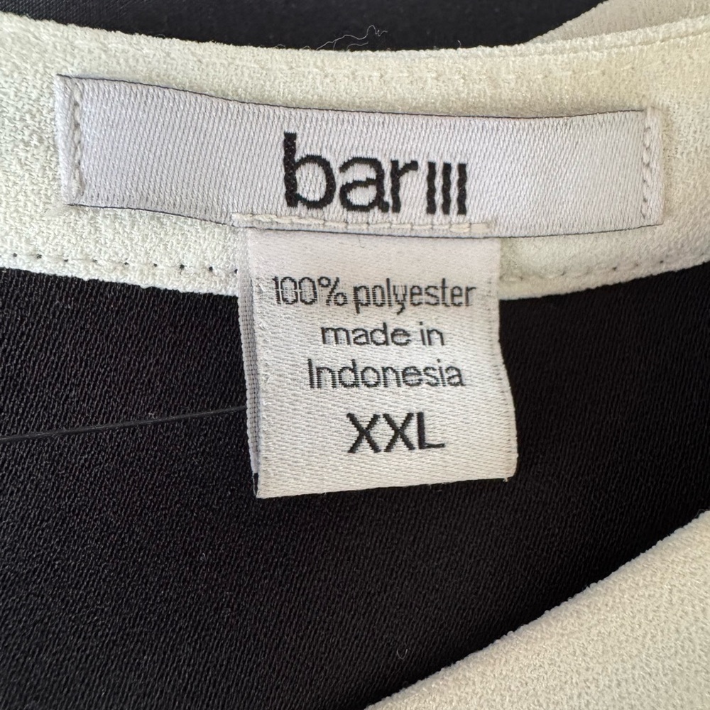 Bar III Monochrome Sleeveless Dress - Picture 4 of 6